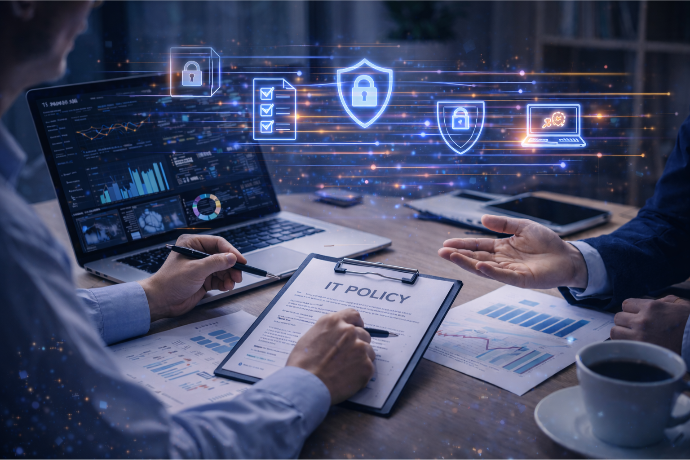 ELABORACIÓN DE POLÍTICAS INTERNAS Y GOBIERNO TI