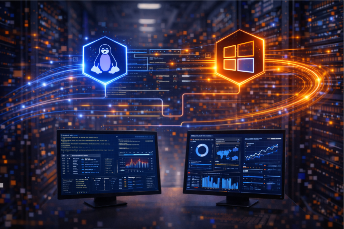Administración de servidores Windows y Linux en empresa
