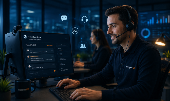 Soporte técnico profesional y mantenimiento IT para empresas