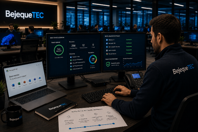     Soluciones de almacenamiento NAS, redes y alimentación segura para empresas con tecnología BejequeTEC